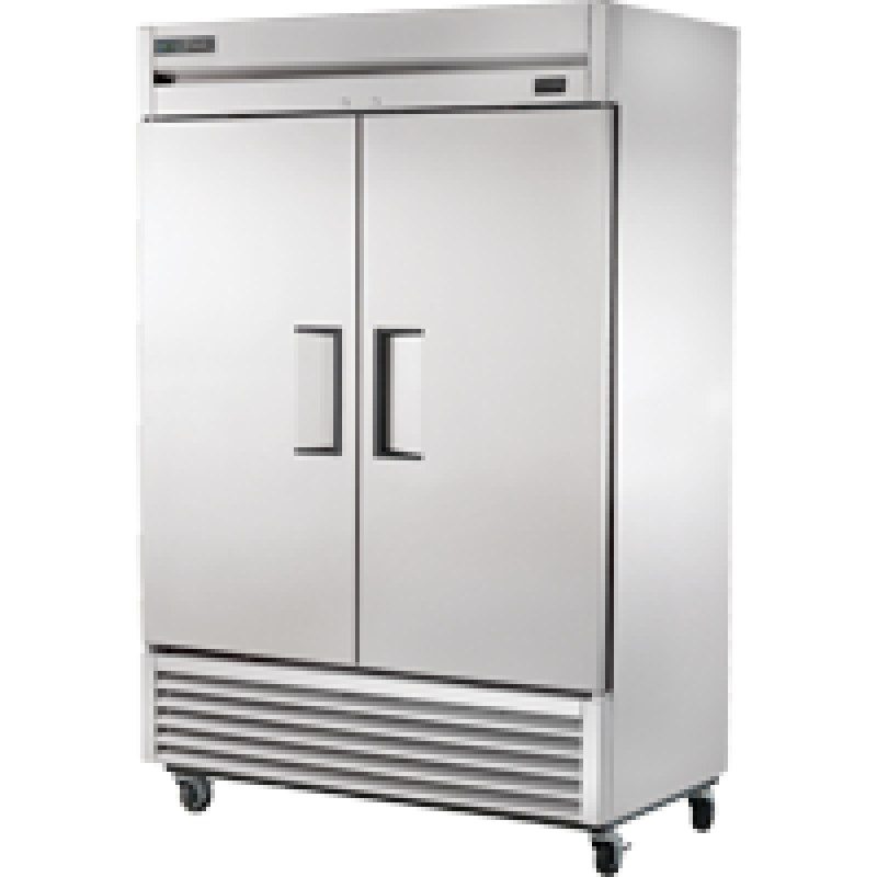 Reach-In Solid Swing Door Stainless Steel Refrigerator with Hydrocarbon Refrigerant TS49HC