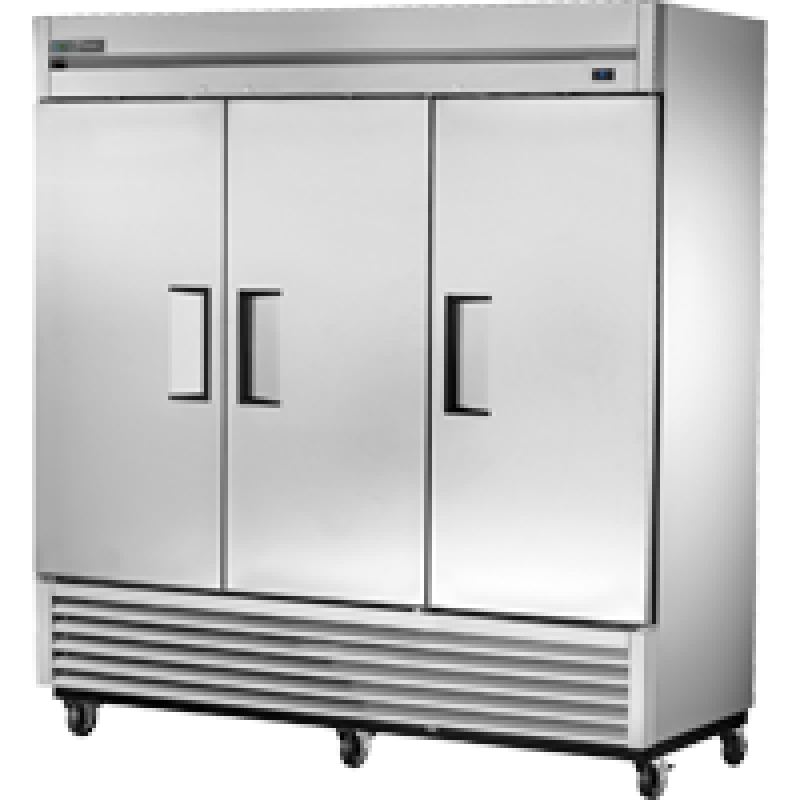 Reach-In Solid Swing Door Stainless Steel Freezer with Hydrocarbon Refrigerant TS72FHC
