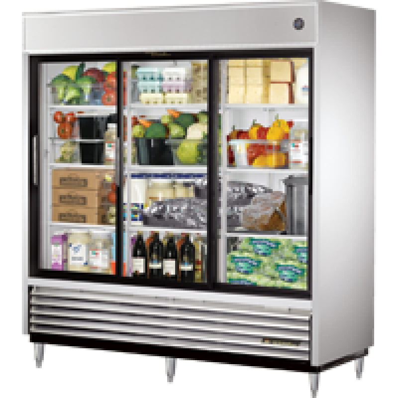 78 1/8" 9-shelf Traditional Reach-In TSD69GLD