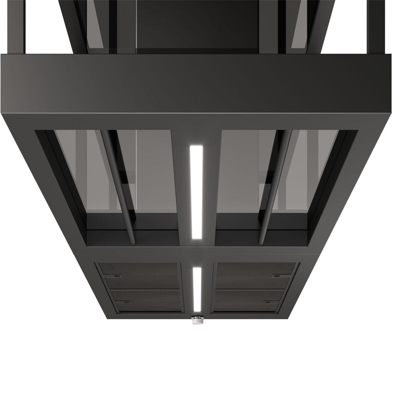 T-Shelf 70" Range Hood 600 CFM TSHIS70BK600