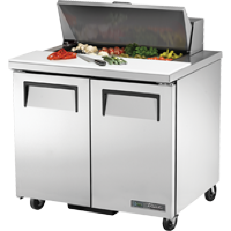 Solid Door Sandwich/Salad Unit with Hydrocarbon Refrigerant TSSU3608HC
