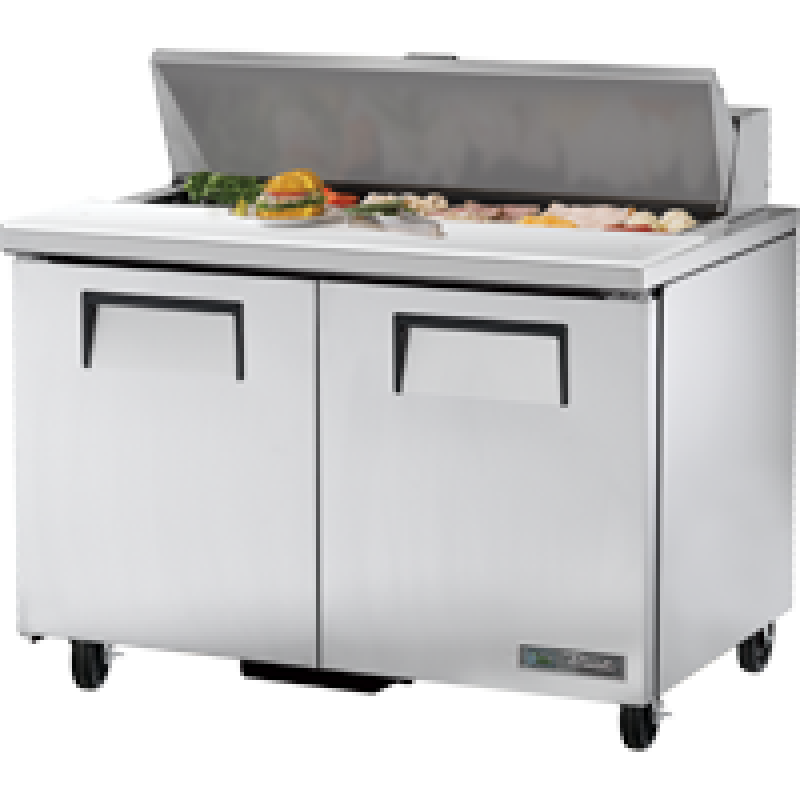 Solid Door Sandwich/Salad Unit with Hydrocarbon Refrigerant TSSU4812HC