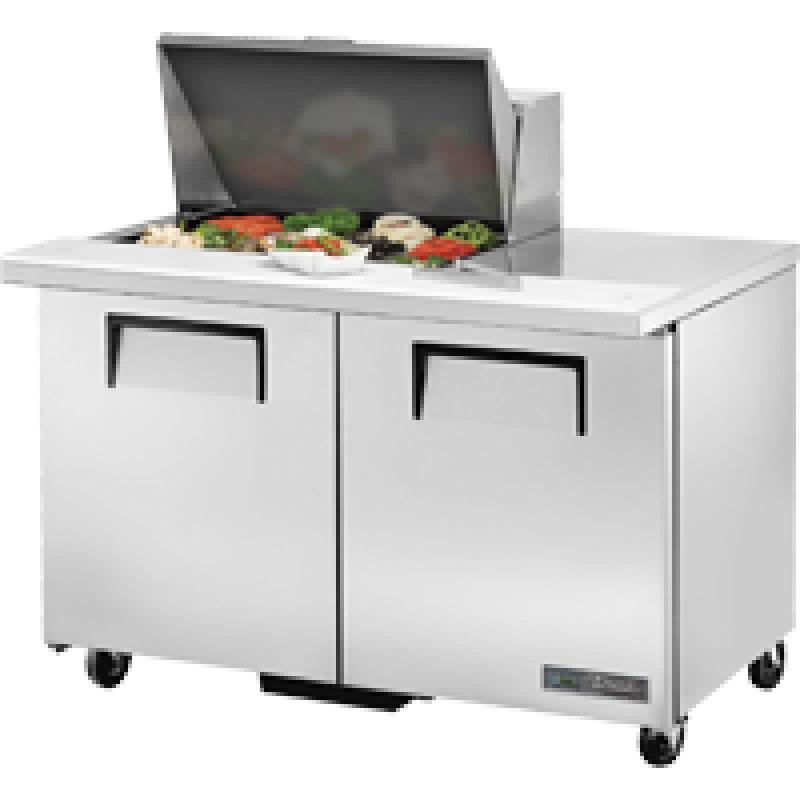 Mega-Top Solid Door Sandwich/Salad Unit with Hydrocarbon Refrigerant TSSU4812MBHC