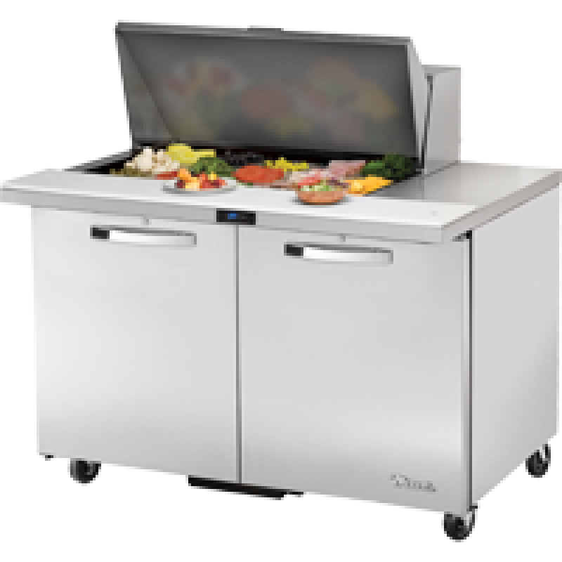 Mega-Top Solid Door Sandwich/Salad Unit with Hydrocarbon Refrigerant~Spec Package 3 TSSU4815MBHCSPEC3