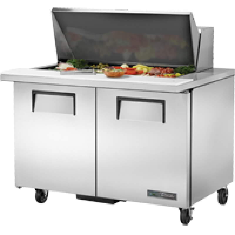 Mega-Top Solid Door Sandwich/Salad Unit with Hydrocarbon Refrigerant TSSU4818MBHC