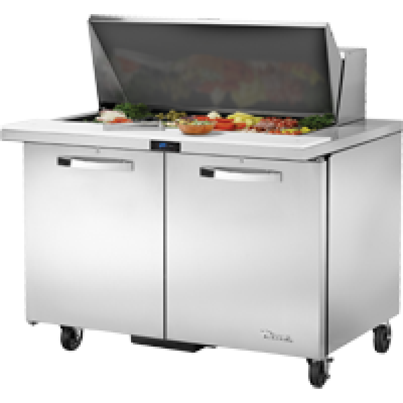 Mega-Top Solid Door Sandwich/Salad Unit with Hydrocarbon Refrigerant~Spec Package 3 TSSU4818MBHCSPEC3