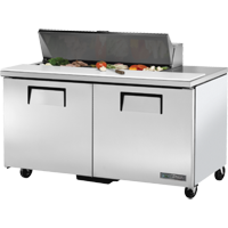 Solid Door Sandwich/Salad Unit with Hydrocarbon Refrigerant TSSU6012HC