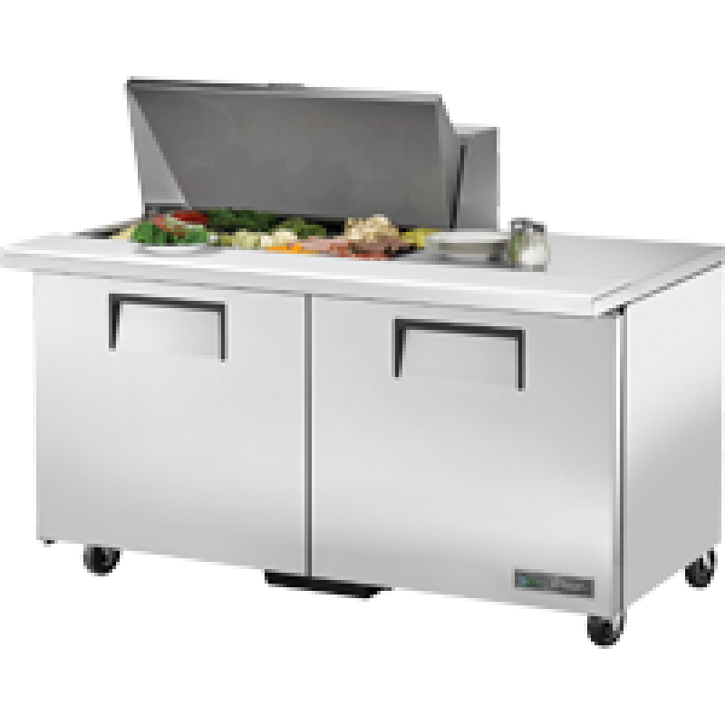 Mega-Top Solid Door Sandwich/Salad Unit with Hydrocarbon Refrigerant TSSU6015MBHC