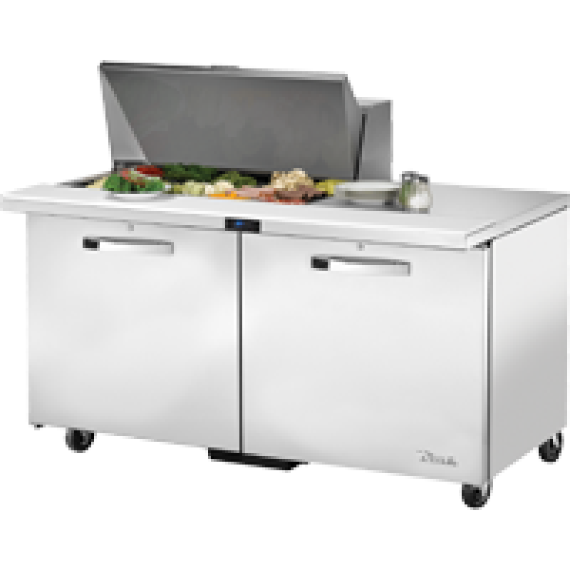 Mega-Top Solid Door Sandwich/Salad Unit with Hydrocarbon Refrigerant~Spec Package 3 TSSU6015MBHCSPEC3