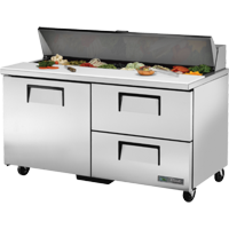 Drawered Sandwich/Salad Unit with Hydrocarbon Refrigerant TSSU6016D2HC