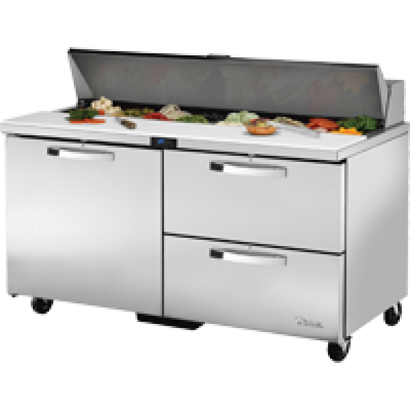 Sandwich/Salad Unit with Drawers and Hydrocarbon Refrigerant~Spec Package 3 TSSU6016D2HCSPEC3