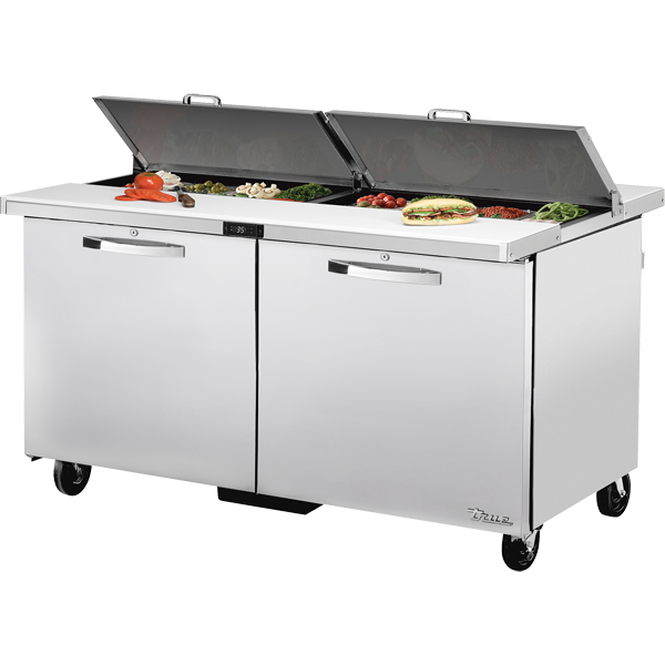 Dual Sided Solid Door Sandwich/Salad Unit with Hydrocarbon Refrigerant~Spec Package 3 TSSU6016DSSTHCSPEC3