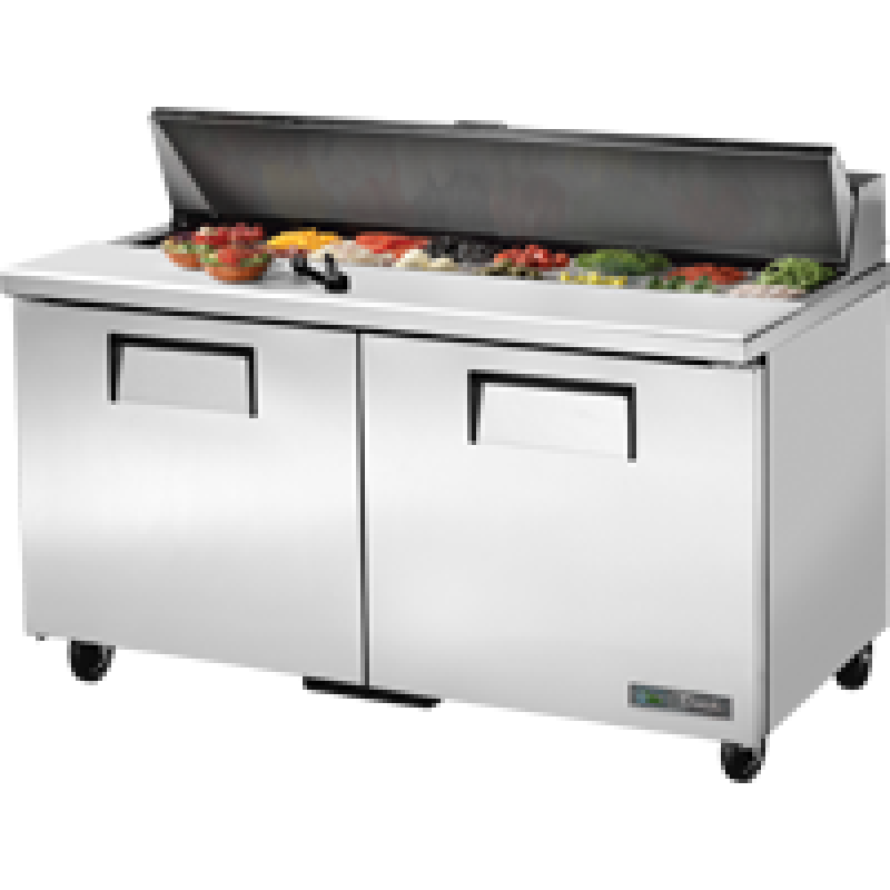 Solid Door Sandwich/Salad Unit with Hydrocarbon Refrigerant TSSU6016HC