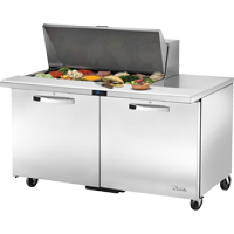 Mega-Top Solid Door Sandwich/Salad Unit with Hydrocarbon Refrigerant~Spec Package 3 TSSU6018MBHCSPEC3