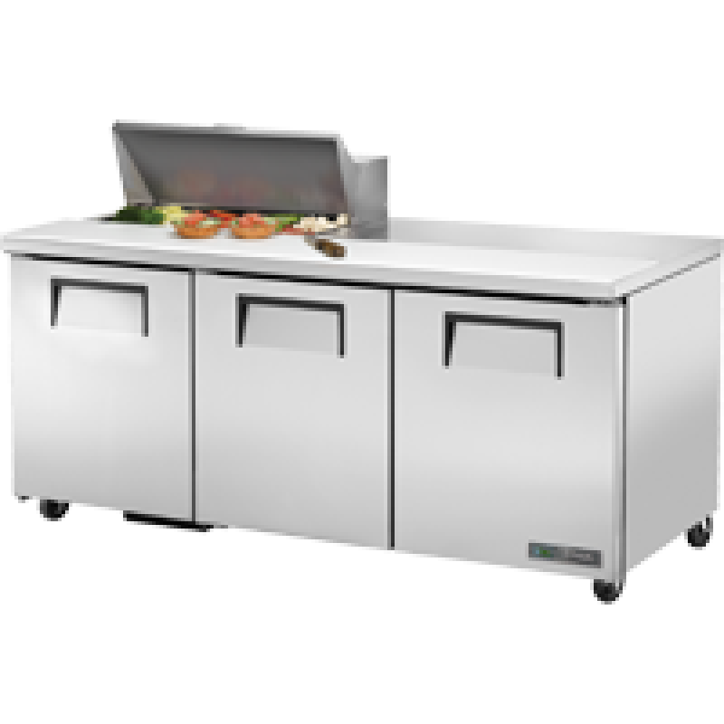 Solid Door Sandwich/Salad Unit with Hydrocarbon Refrigerant TSSU7208HC