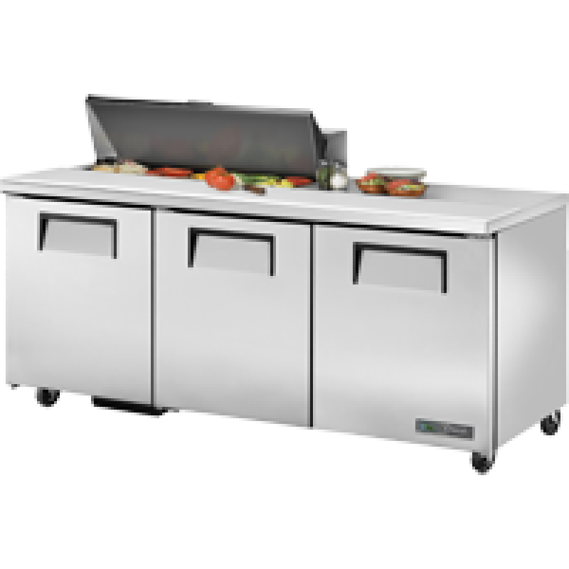 Solid Door Sandwich/Salad Unit with Hydrocarbon Refrigerant TSSU7210HC
