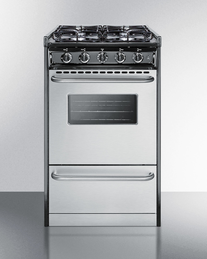 20" Wide Gas Range TTM11027BRSW
