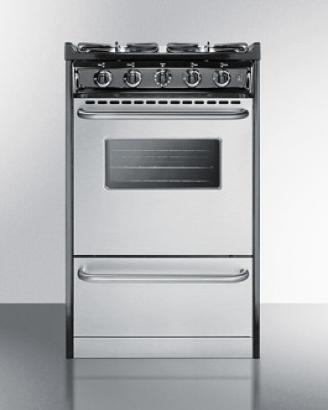 20" Wide Gas Range TTM11027BRSW