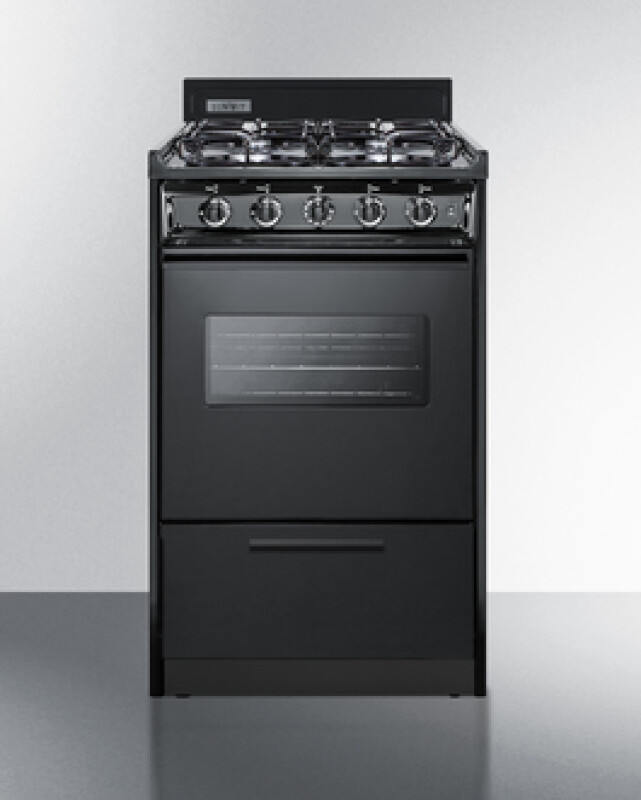 20" Wide Gas Range TTM1107CSW