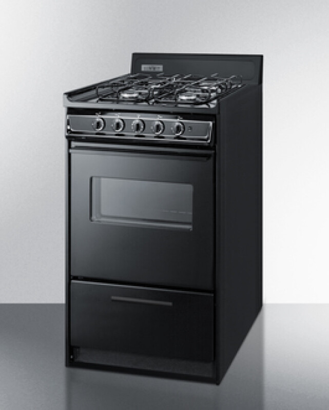 20" Wide Gas Range TTM1107CSW