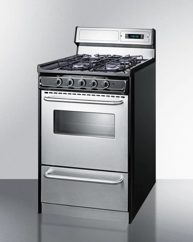 20" Wide Gas Range, Sealed Burners TTM1307BKSW