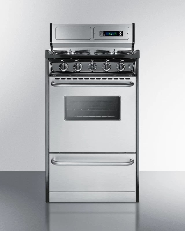 20" Wide Gas Range, Sealed Burners TTM1307BKSW