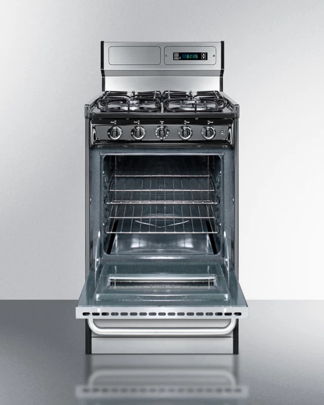 20" Wide Gas Range, Sealed Burners TTM1307BKSW
