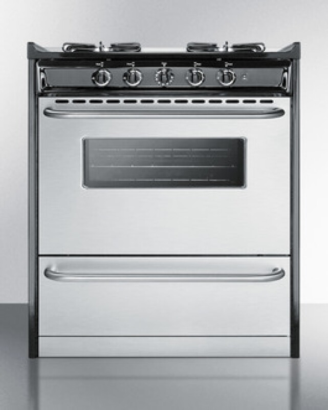 30" Wide Gas Range TTM21027BRSW