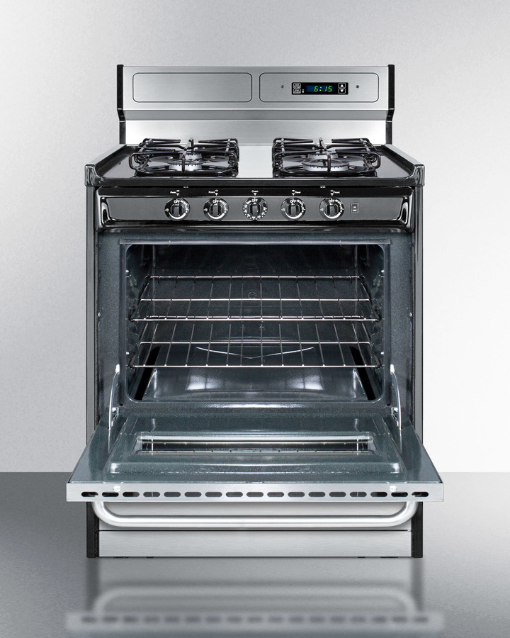 30" Wide Gas Range TTM23027BKSW