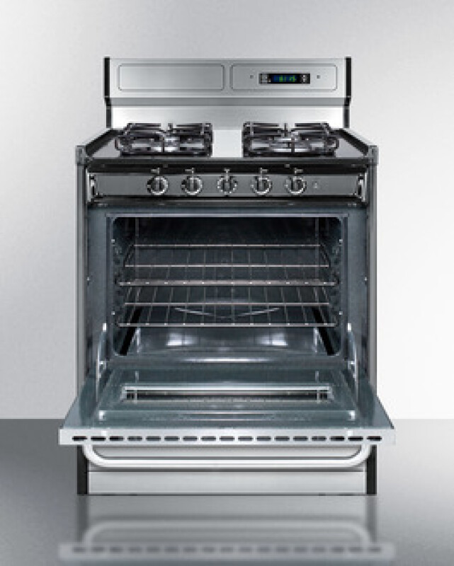 30" Wide Gas Range TTM23027BKSW