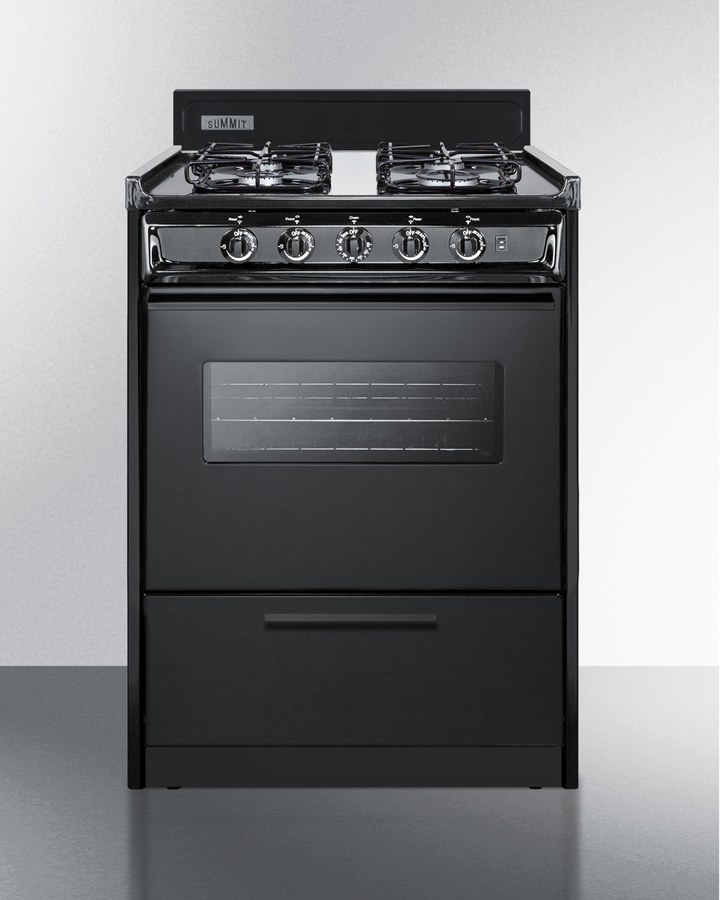 24" Wide Gas Range TTM6107CSW