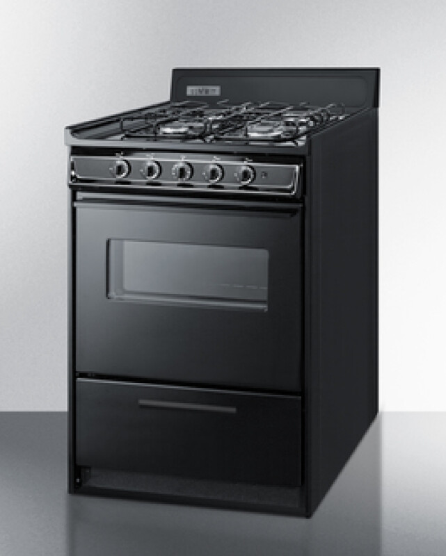 24" Wide Gas Range TTM6107CSW