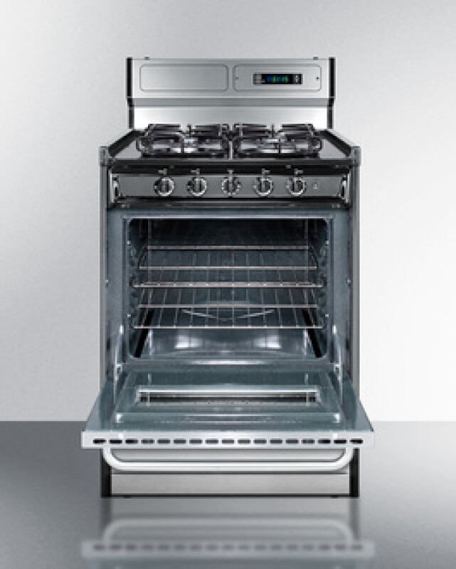 24" Wide Gas Range TTM63027BKSW