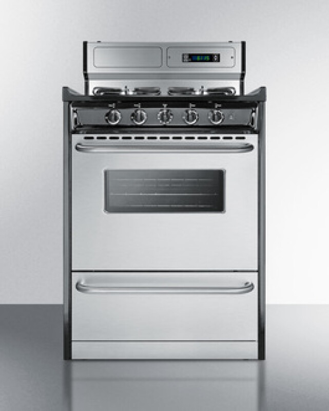24" Wide Gas Range TTM63027BKSW
