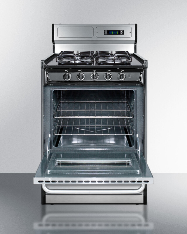 24" Wide Gas Range, Sealed Burners TTM6307BKSW