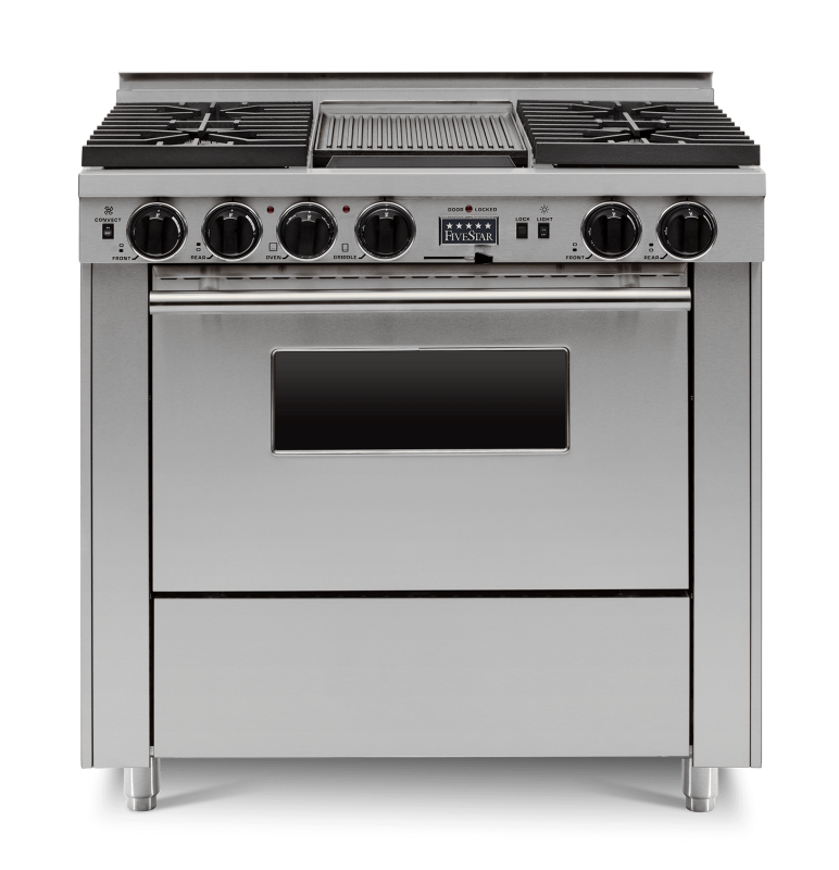 ″ All Gas Range Sealed Burners TTN3397BW