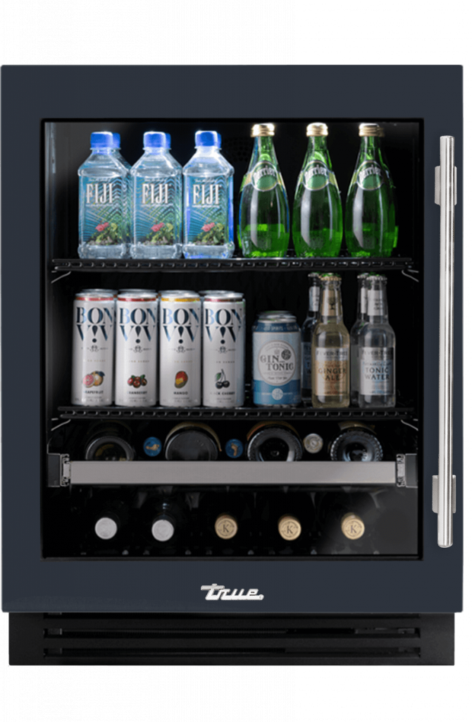 ADA Height Undercounter Beverage Center, Left Hinged, Juniper TUBADA24LGA104H04