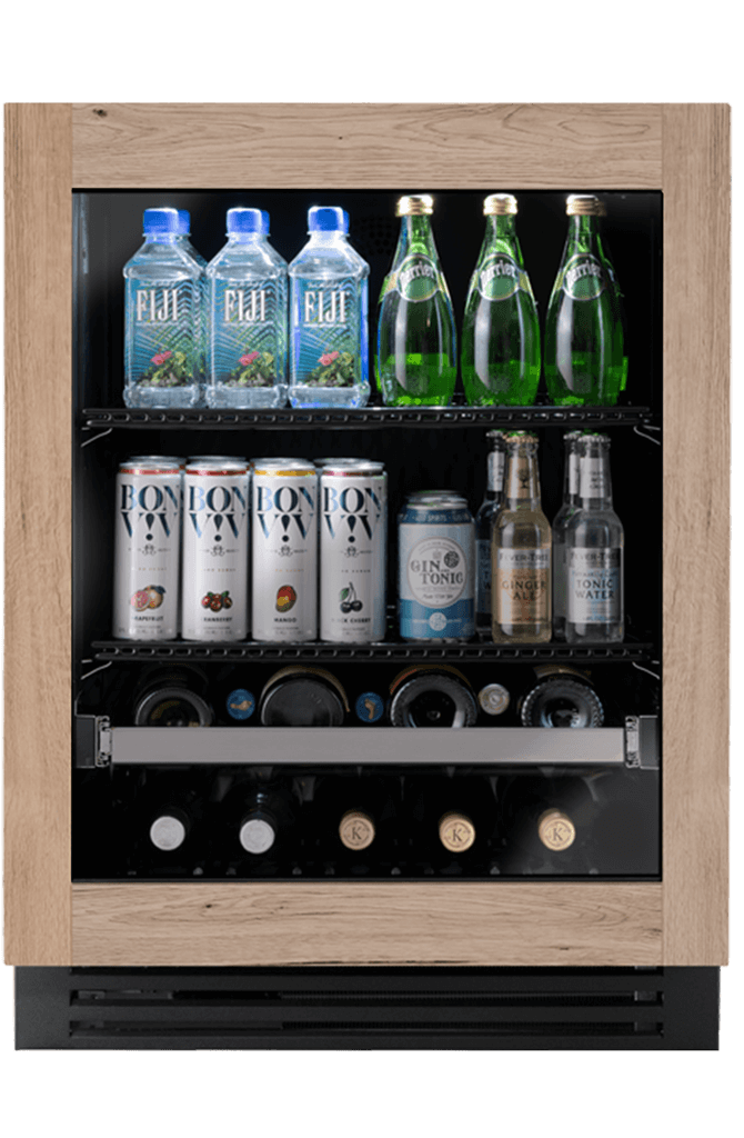 ADA Height Undercounter Beverage Center, Right Hinged TUBADA24RGAO
