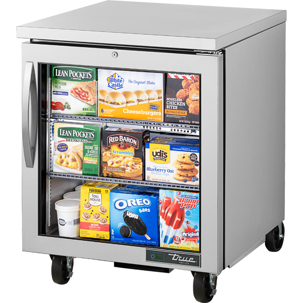 Glass Door Freezer with Hydrocarbon Refrigerant~Framed Glass Door Version 01 TUC27FGHCFGD01