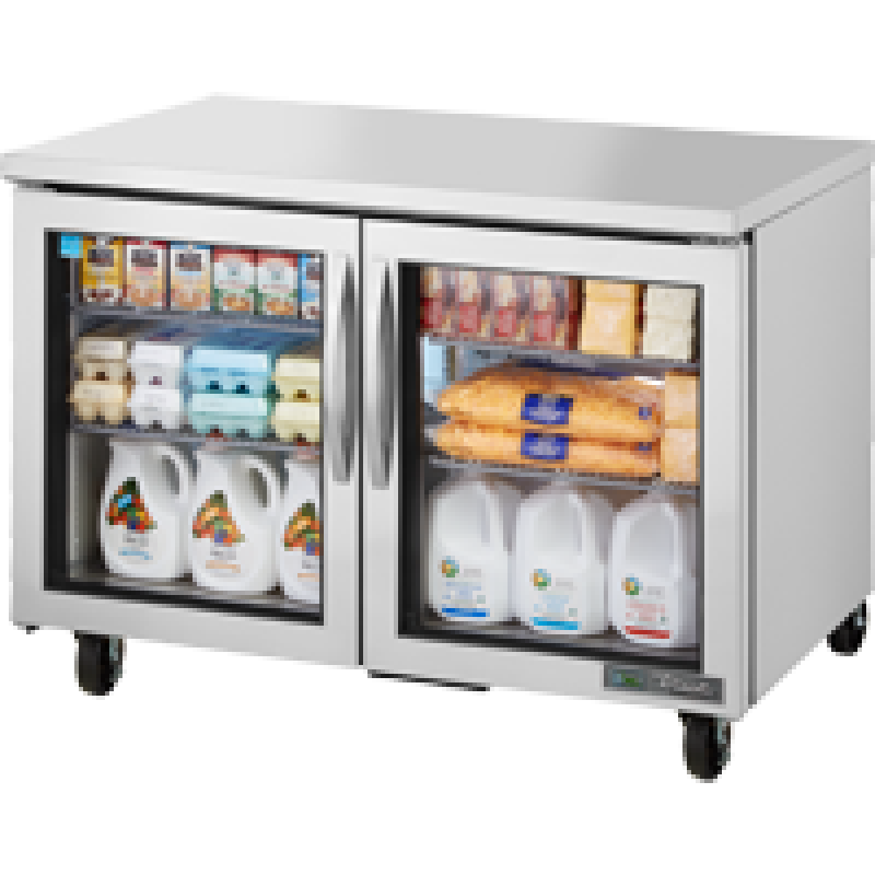 Glass Door Refrigerator with Hydrocarbon Refrigerant~Framed Glass Door Version 01 TUC48GHCFGD01
