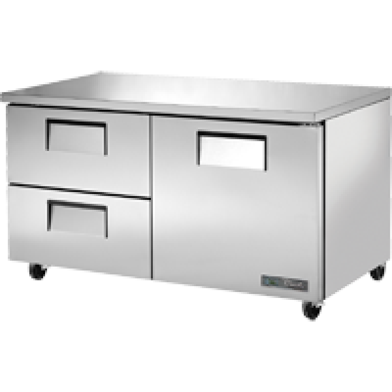 Drawered Refrigerator with Hydrocarbon Refrigerant TUC60D2HC