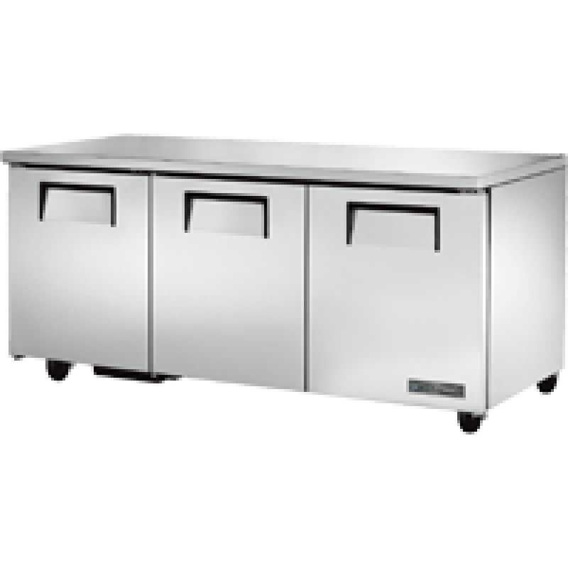 Solid Door Refrigerator with Hydrocarbon Refrigerant TUC72HC