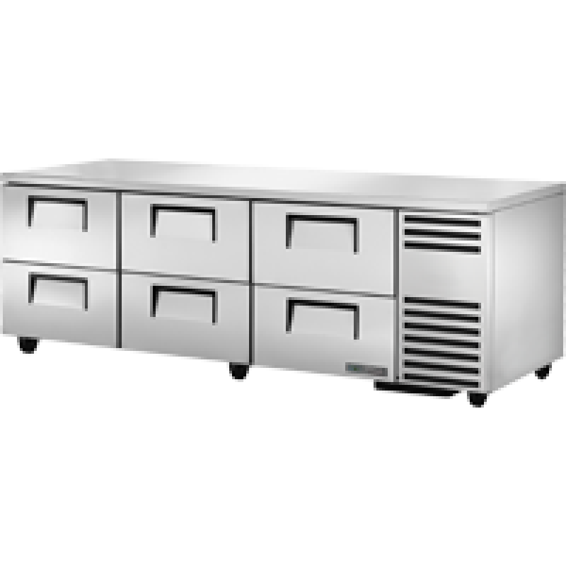 Drawered Refrigerator with Hydrocarbon Refrigerant TUC93D6HC