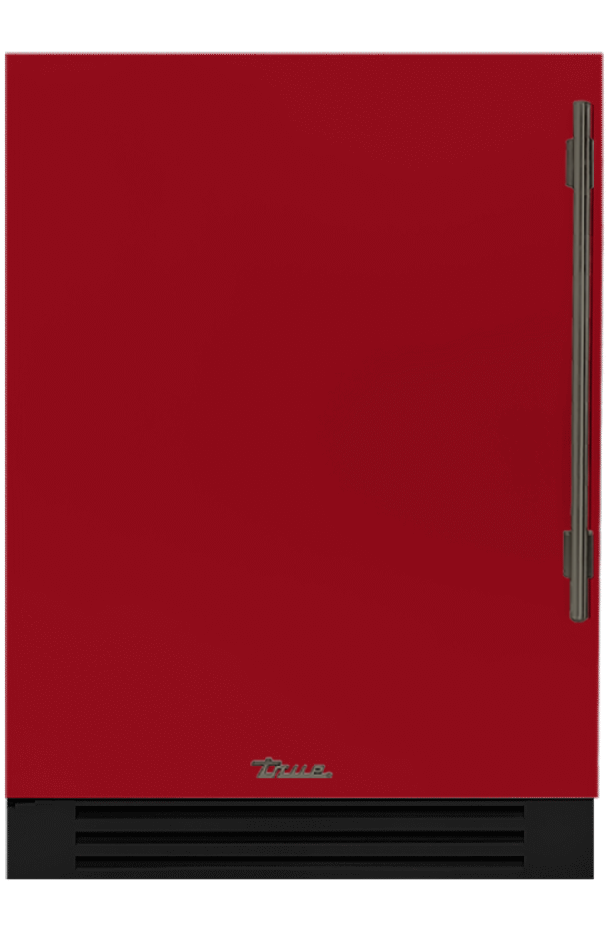 Undercounter Freezer, Left Hinged, Crimson, Pewter Hardware TUF24LOPCDSK193H05