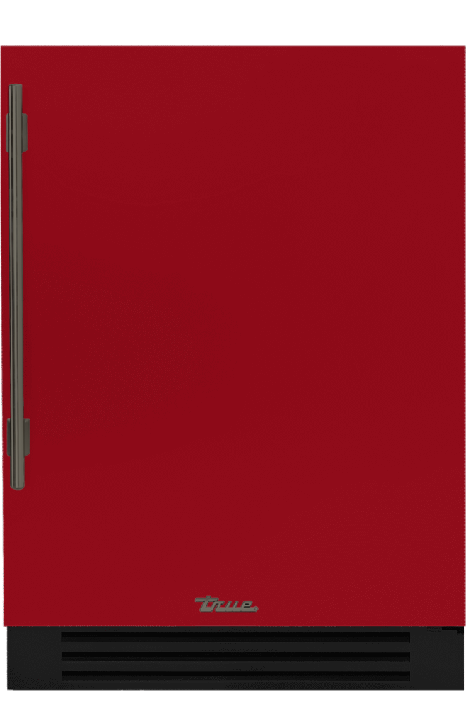 Undercounter Freezer, Right Hinged, Crimson, Pewter Hardware TUF24ROPCDSK193H05