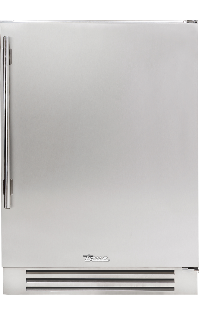 Undercounter Freezer, Right Hinged, Chrome Hardware TUF24RSSCH02