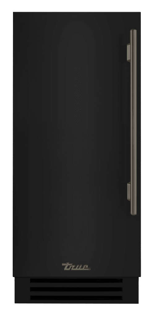 Clear Ice Machine, Left Hinged, Gloss Black, Pewter Hardware TUI15LOPDDSK044H05