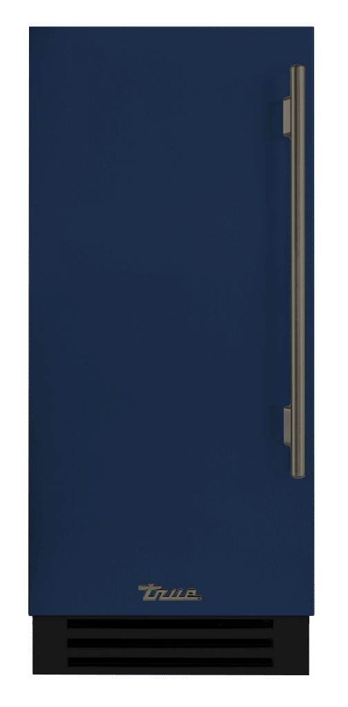 Clear Ice Machine, Left Hinged, Cobalt, Pewter Hardware TUI15LOPDDSK078H05