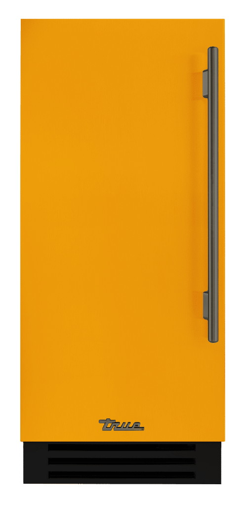 Clear Ice Machine, Left Hinged, Saffron, Pewter Hardware TUI15LOPDDSK103H05