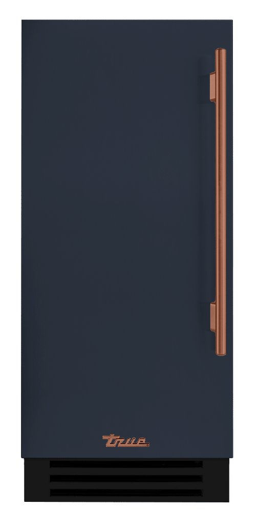 Clear Ice Machine, Left Hinged, Juniper, Copper Hardware TUI15LOPDDSK104H03
